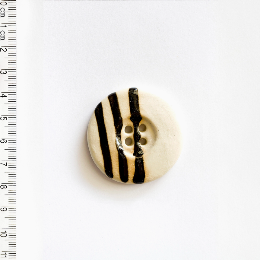 Stripe Pattern Button