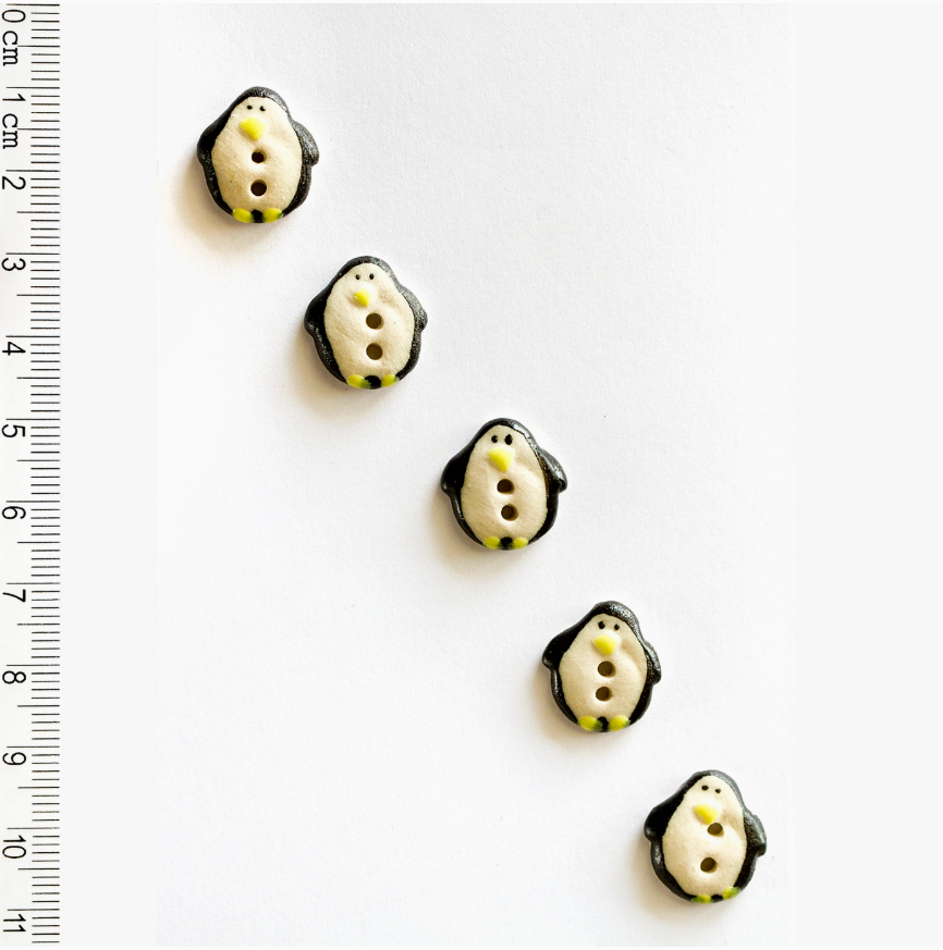 Penguin Buttons