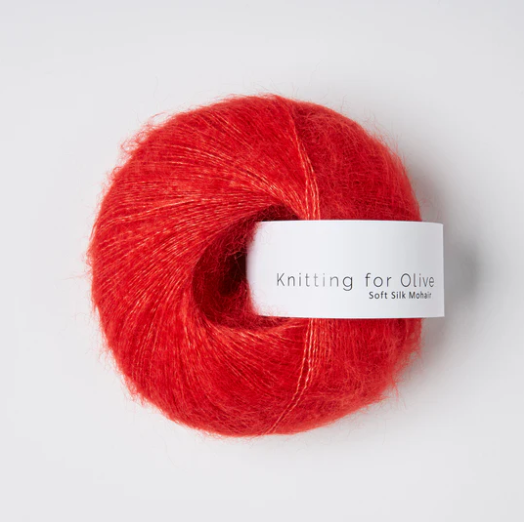 Red Currant Soft Silk Mohair