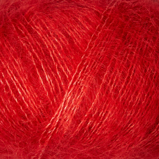 Red Currant Soft Silk Mohair