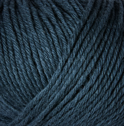 Deep Petroleum Blue Heavy Merino