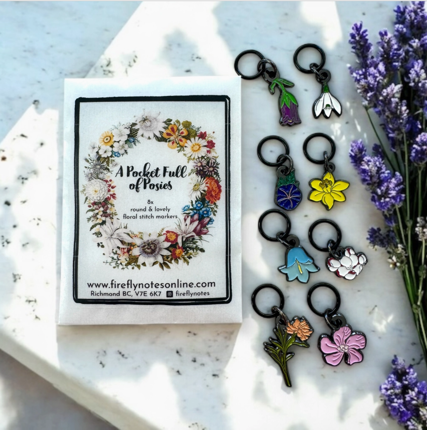 Pocket Full of Posies Stitch Markers