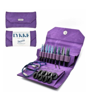 Interchangeable Circular Birchwood Knitting Needle Set