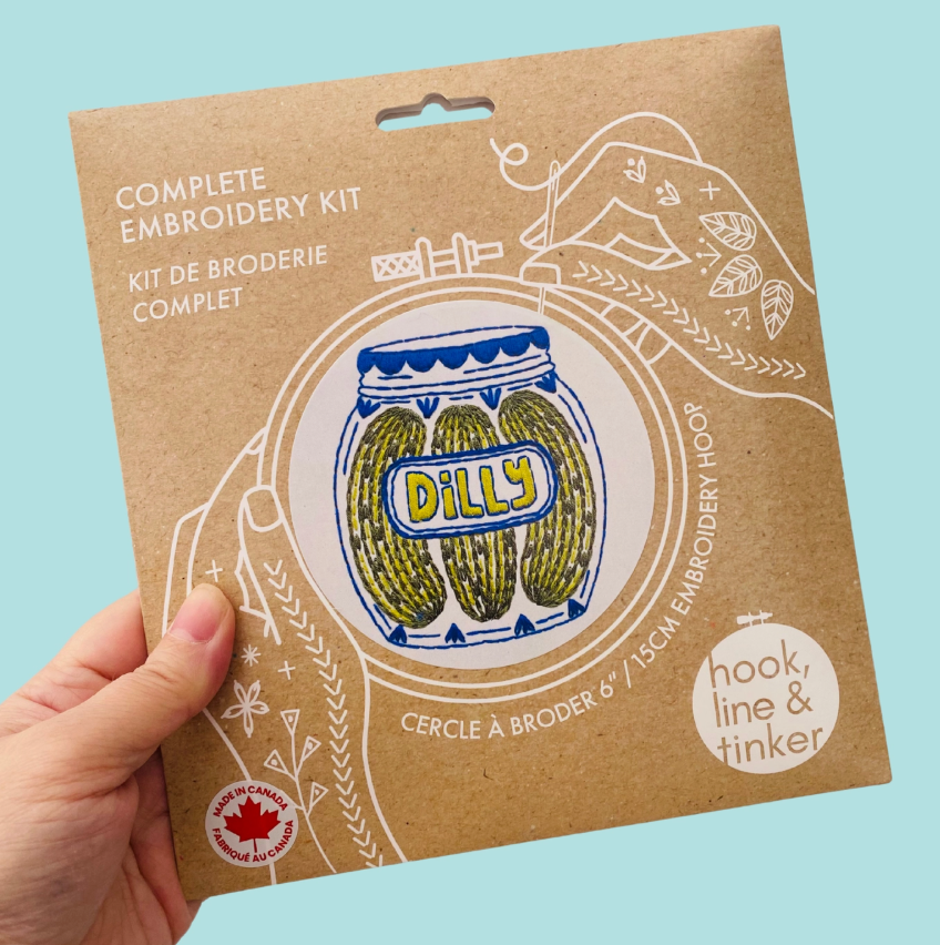 Pickles Complete Embroidery Kit