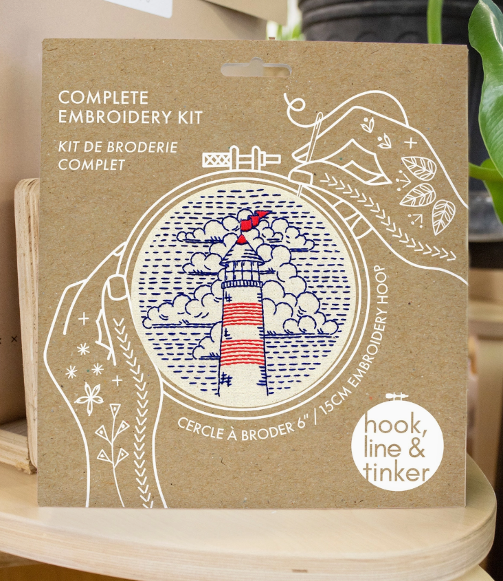 Lighthouse Complete Embroidery Kit