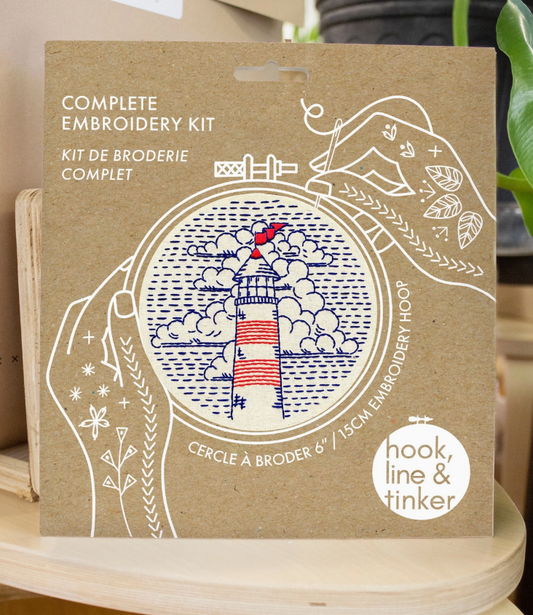 Lighthouse Complete Embroidery Kit