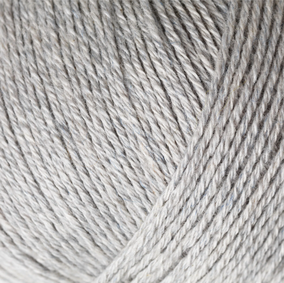Pearl Gray Cotton Merino
