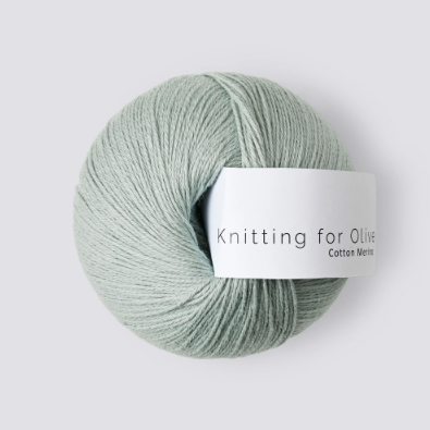Soft Mint Cotton Merino