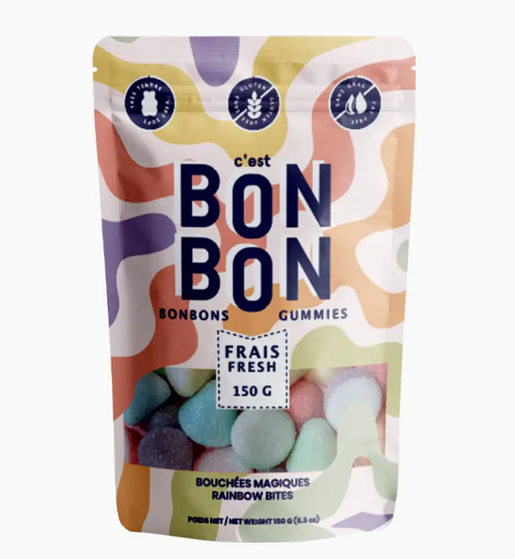 Rainbow Bits Sour Candy