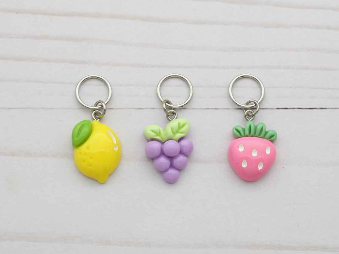 Fruit Stitch Markers