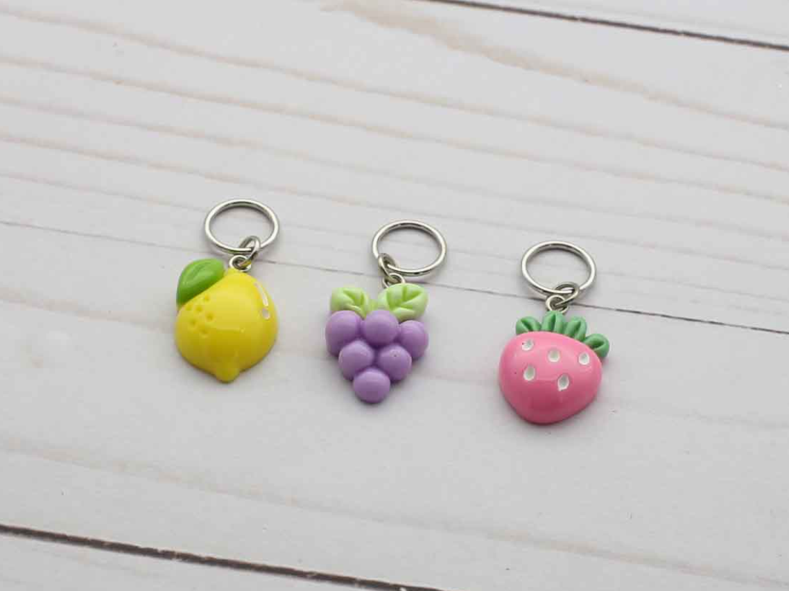 Fruit Stitch Markers