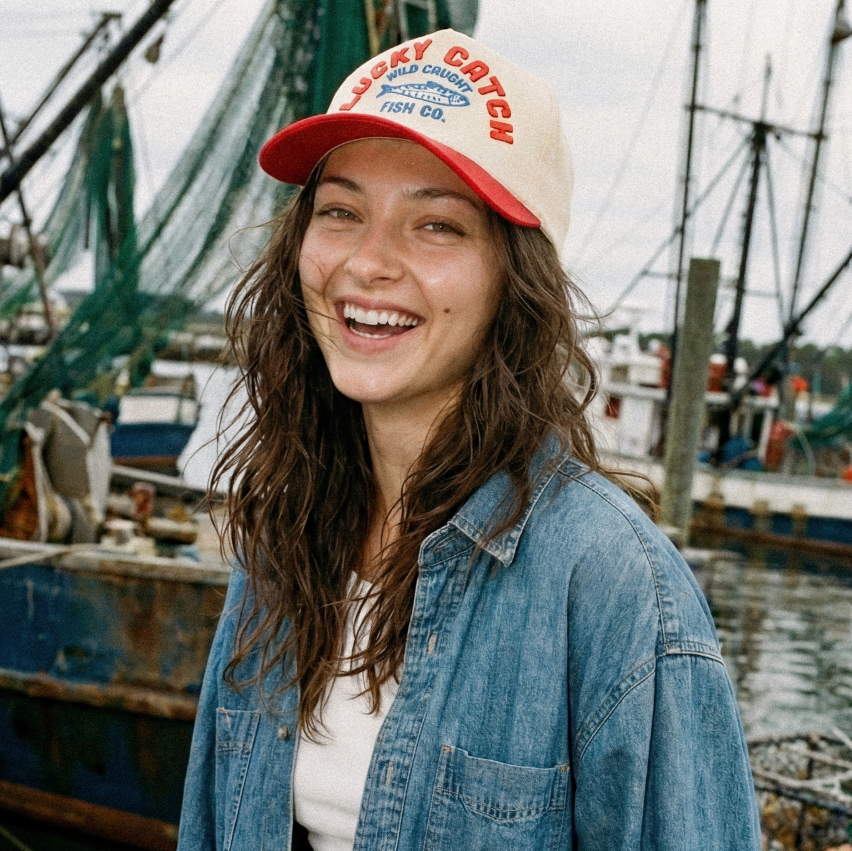 Lucky Cat Trucker Hat