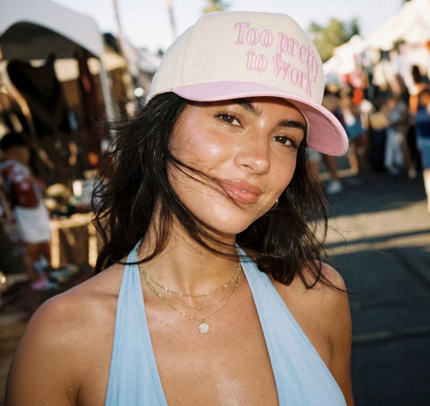 Too Pretty To Work Trucker Hat