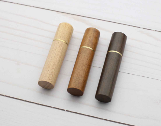 Wooden Darning Needle Case